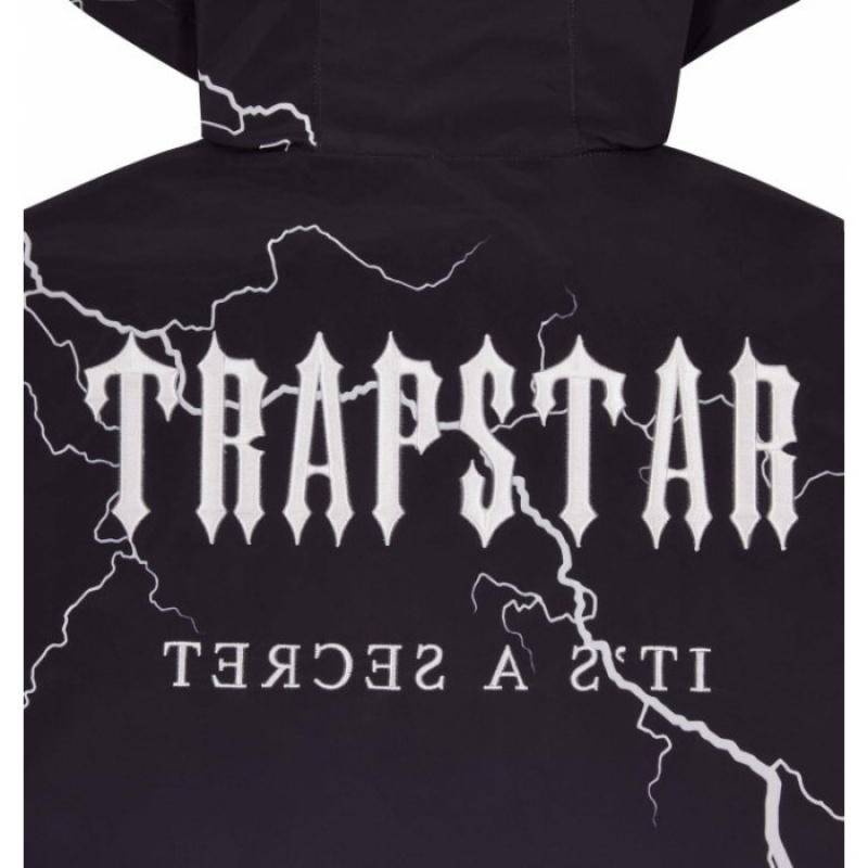 Îmbrăcăminte Exterioară Trapstar Barbati Irongate T Windbreaker Negrii Romania | HW80-907