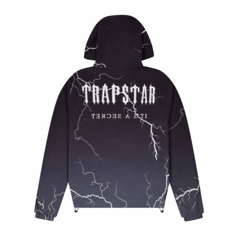 Îmbrăcăminte Exterioară Trapstar Barbati Irongate T Windbreaker Negrii Romania | HW80-907