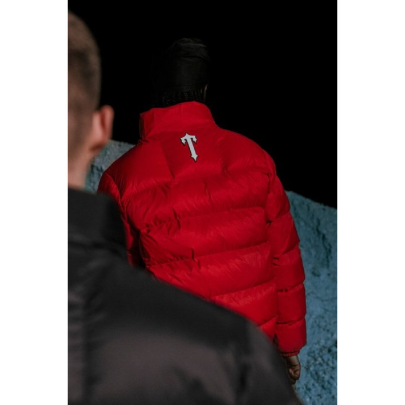 Îmbrăcăminte Exterioară Trapstar Barbati It's a Secret Puffer Rosii Romania | MU90-928